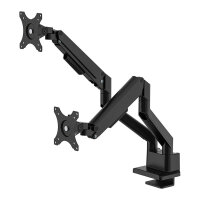 Neomounts DS70-250BL2 Tischhalterung für 2 Monitore bis 81cm 32" 9KG Schwarz