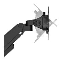 Neomounts DS70-250BL2 Tischhalterung für 2 Monitore bis 81cm 32" 9KG Schwarz