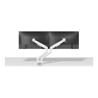Neomounts DS70-250WH2 Tischhalterung für 2 Monitore bis 81cm 32" 9KG Weiß