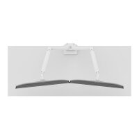 Neomounts DS70-250WH2 Tischhalterung für 2 Monitore bis 81cm 32" 9KG Weiß