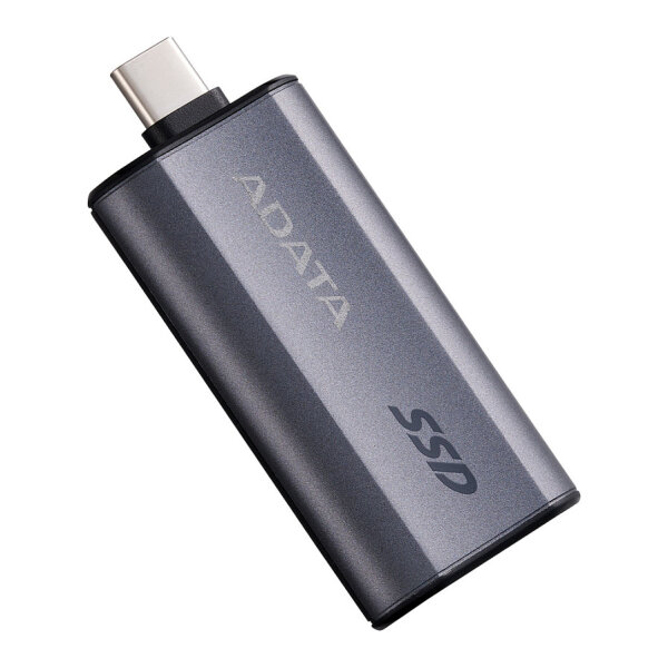 500GB ADATA SC750 (schwarz/titan, USB-C 3.2 Gen 2 (10 Gbit/s))