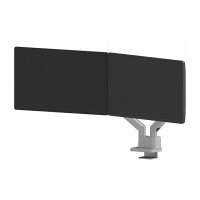 Neomounts DS70-250SL2 Tischhalterung für 2 Monitore bis 81cm 32" 9KG Silber