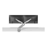 Neomounts DS70-250SL2 Tischhalterung für 2 Monitore bis 81cm 32" 9KG Silber