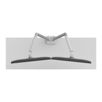 Neomounts DS70-250SL2 Tischhalterung für 2 Monitore bis 81cm 32" 9KG Silber