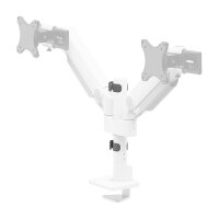 Neomounts DS65S-950WH2 Tischhalterung für 2 Monitore bis 86cm 34" 11KG Weiß