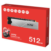 M.2 512GB ADATA XPG GAMMIX S60 BLADE (PCIe 4.0 x4, NVMe, M.2 2280)