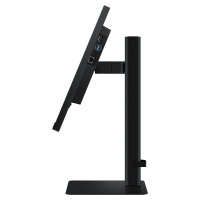 61cm/24" (2560x1440) Samsung LS24D600UAUXEN 16:9 WQHD IPS 5ms 100Hz DP HDMI USB-C Pivot KVM Black