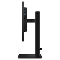 61cm/24" (2560x1440) Samsung LS24D600UAUXEN 16:9 WQHD IPS 5ms 100Hz DP HDMI USB-C Pivot KVM Black