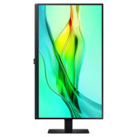 68cm/27" (2560x1440) Samsung LS27D600UAUXEN 16:9 WQHD IPS 5ms 100Hz DP HDMI USB-C Pivot KVM Black