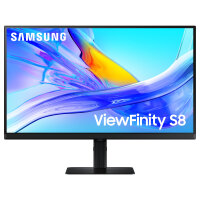 68cm/27" (3840x2160) Samsung LS27D800UAUXEN 16:9 4K UHD IPS 5ms 60Hz DP HDMI USB-C Pivot KVM Black