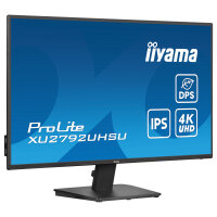 68,5cm/27" (3840x2160) Iiyama ProLite XU2792UHSU-B6 16:9 4K UHD IPS 4ms 60Hz HDMI DP USB Speaker Black