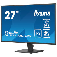 68,5cm/27" (3840x2160) Iiyama ProLite XU2792UHSU-B6 16:9 4K UHD IPS 4ms 60Hz HDMI DP USB Speaker Black