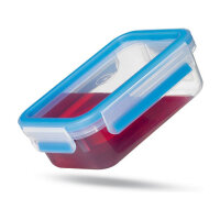 Emsa CLIP & CLOSE 2.0. 3er Set. 0.55 l gestapelt