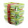 Emsa CLIP & CLOSE 2.0. 3er Set. 0.55 l gestapelt