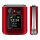 Beafon Fold 10 Silver Line, Grotastenklapphandy, rot-silber