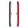 Beafon Fold 10 Silver Line, Grotastenklapphandy, rot-silber