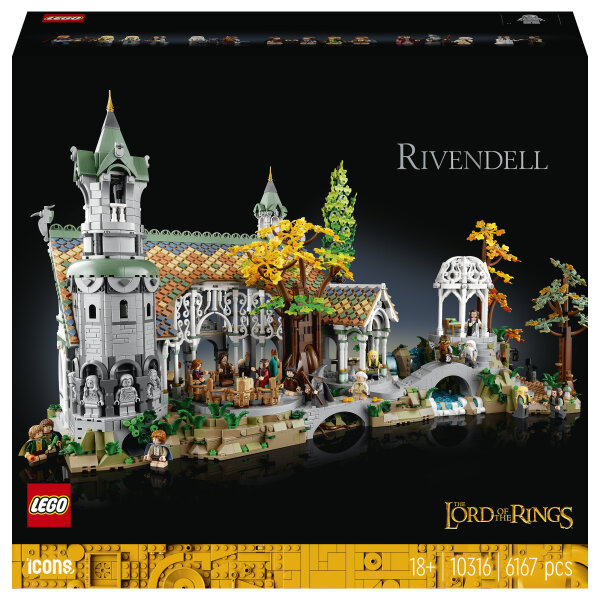 LEGO Icons Herr der Ringe Bruchtal 10316