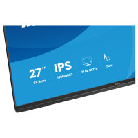 68,6cm/27" (1920x1080) iiyama ProLite XB2797HSU-B1 16:9 IPS 4ms 120Hz HDMI DisplayPort USB VESA Speaker Black