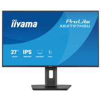 68,6cm/27" (1920x1080) iiyama ProLite XB2797HSU-B1 16:9 IPS 4ms 120Hz HDMI DisplayPort USB VESA Speaker Black