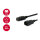 Equip Kaltgeräteverl.-Kabel IEC C14 -> IEC C13 St/Bu 3m sw