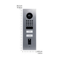 DoorBird IP Video Türst. D1102FV Fingerpr. Edels....