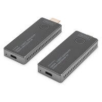 DIGITUS 4K wireless Video Extender Set USB-C -> HDMI 30m