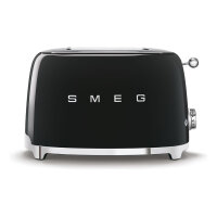 SMEG Toaster 2-Schlitz kompakt 50s Style TSF01BLEU,...