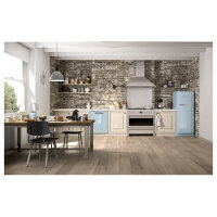 SMEG Toaster 2-Schlitz kompakt 50s Style TSF01BLEU, Schwarz, Hochglanz