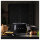 SMEG Toaster 2-Schlitz kompakt 50s Style TSF01BLEU, Schwarz, Hochglanz