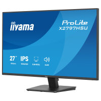68,6cm/27" (1920x1080) iiyama ProLite X2797HSU-B1 16:9 IPS 4ms 120Hz HDMI DisplayPort USB VESA Speaker Black