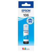 Epson Tinte 1LB 106 EcoTank Cyan ink bottle