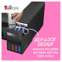 Epson Tinte 1LB 106 EcoTank Cyan ink bottle