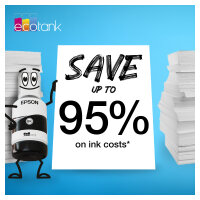 Epson Tinte 1LB 106 EcoTank Cyan ink bottle