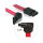 SATA 0,3m rot 90° DeLock