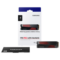 M.2 1TB Samsung 990 PRO Heatsink NVMe PCIe 4.0 x 4 retail