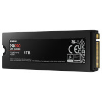 M.2 1TB Samsung 990 PRO Heatsink NVMe PCIe 4.0 x 4 retail