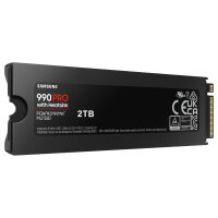 M.2 2TB Samsung 990 PRO Heatsink NVMe PCIe 4.0 x 4 retail