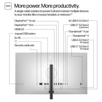 HP 727pk IPS 4K 3840x2160@60Hz DP/HDMI/USB-C 400cd