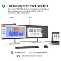 HP 727pk IPS 4K 3840x2160@60Hz DP/HDMI/USB-C 400cd