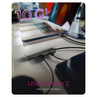4-Port IcyBox USB 3.2 IB-Hub1437-CPD