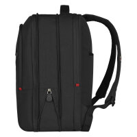WENGER City Traveler Carry-On 40,64cm 16Zoll Laptop Backpack w/ 12inch Tablet Pocket Black