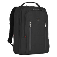 WENGER City Traveler Carry-On 40,64cm 16Zoll Laptop Backpack w/ 12inch Tablet Pocket Black