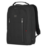 WENGER City Traveler Carry-On 40,64cm 16Zoll Laptop Backpack w/ 12inch Tablet Pocket Black