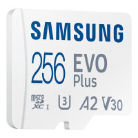 CARD 256GB Samsung Evo Plus microsdxc UHS-I U3 inkl. SD Adapter