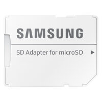 CARD 256GB Samsung Evo Plus microsdxc UHS-I U3 inkl. SD Adapter