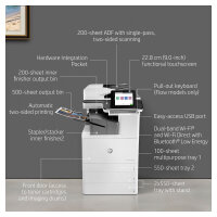 FL HP LaserJet Enterprise Flow MFP M776zs Farblaser-Multifunktionsdrucker 1750 Blatt USB 2.0 LAN Wi-Fi USB 2.0