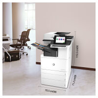 FL HP LaserJet Enterprise Flow MFP M776zs Farblaser-Multifunktionsdrucker 1750 Blatt USB 2.0 LAN Wi-Fi USB 2.0