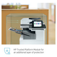 FL HP LaserJet Enterprise Flow MFP M776zs Farblaser-Multifunktionsdrucker 1750 Blatt USB 2.0 LAN Wi-Fi USB 2.0