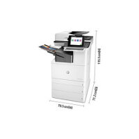 FL HP LaserJet Enterprise Flow MFP M776zs Farblaser-Multifunktionsdrucker 1750 Blatt USB 2.0 LAN Wi-Fi USB 2.0