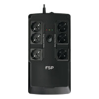 FSP NanoFit 800 800VA 480W RJ45 LCD 6xSCHUKO